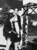 Ruby Field (left) and friend