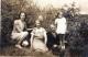 Arthur, Blanche, Mary (left), Ruth (right)