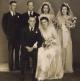 Bert & Doris wedding. Joe and Mary behind them.